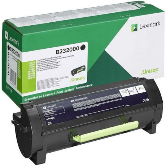 Lexmark B232000 B/MB2338 оригинална тонер касета (3K)